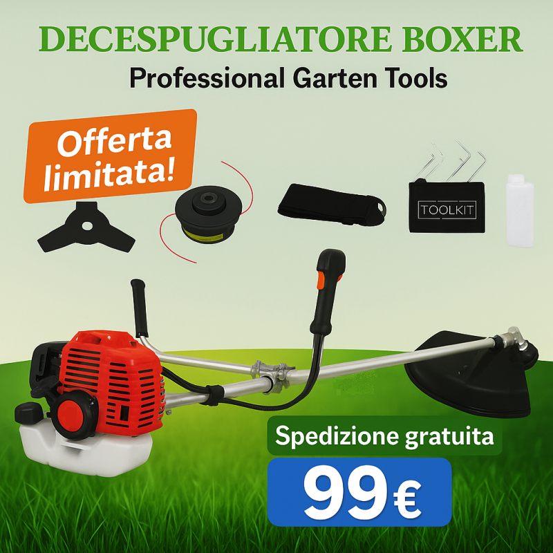 Decespugliatore Boxer BX-120 | 52cc 4,4CV
